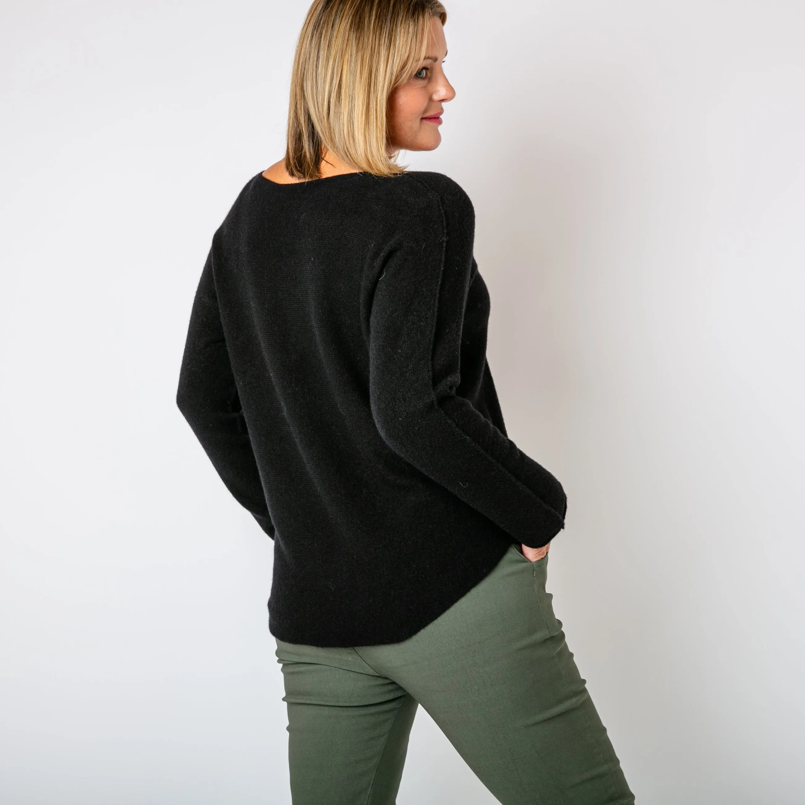 Soft V-Neck Jumper