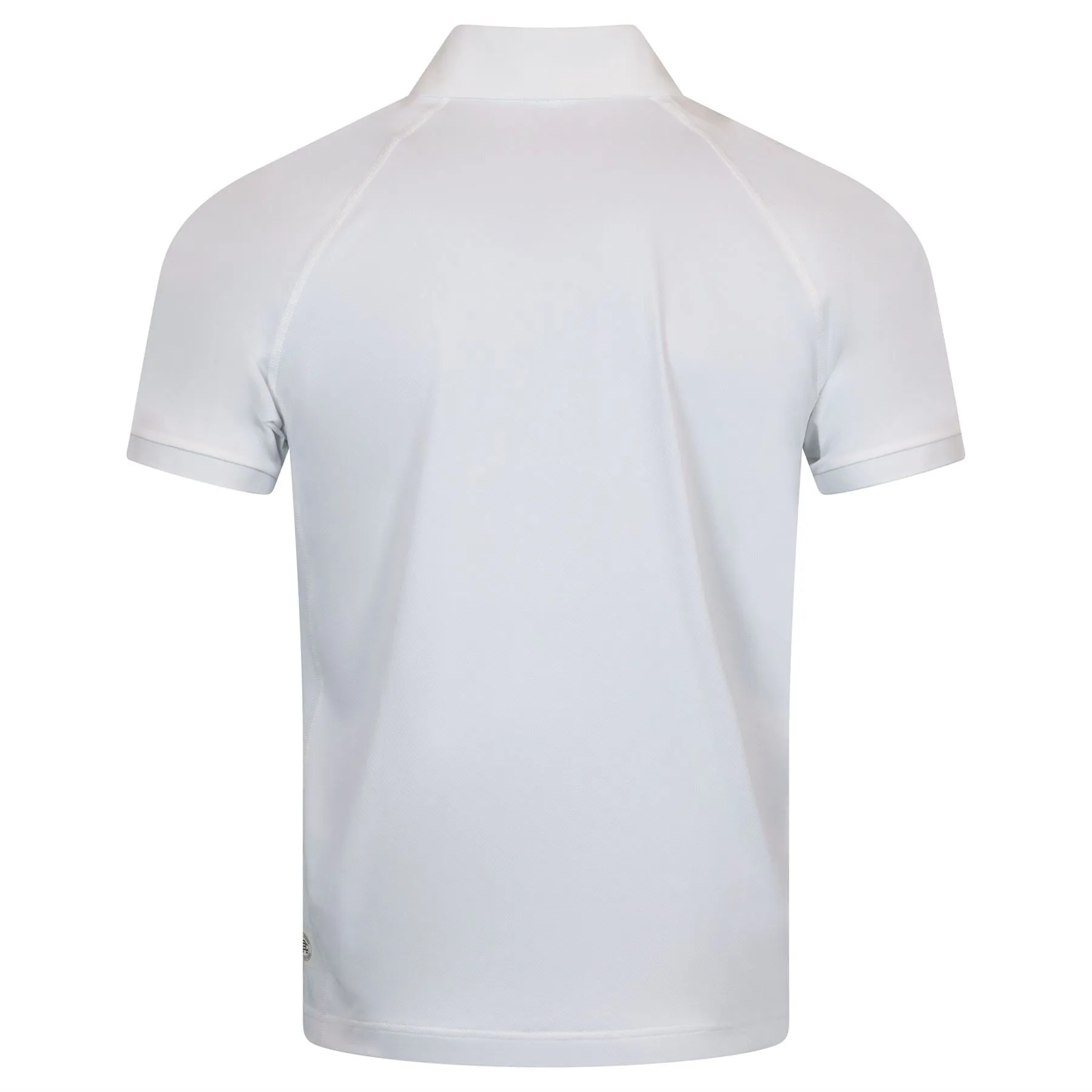 Tech Pique Playoff Polo White - AW24