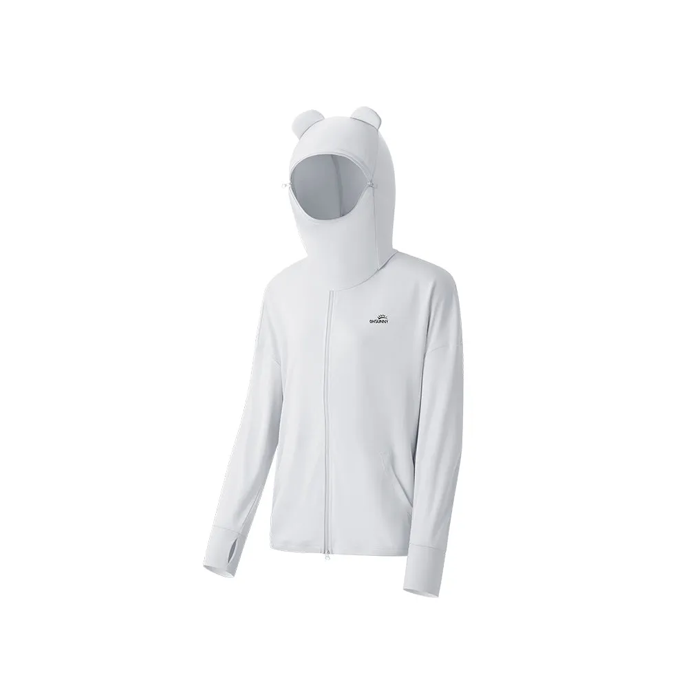 Women's Sun Protection Hoodie with Bear Ears UPF50 